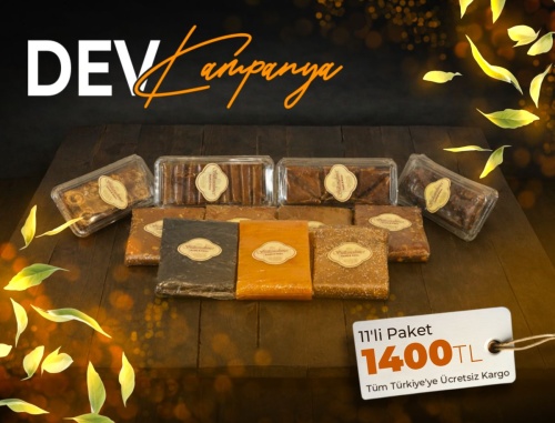 Yılın son kampanyası. 11'lı Paket